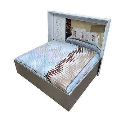 Single and Double 4-Piece Bedding Sets in 100% Turkish Cotton for All-Season