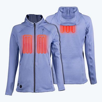 Women's Mobile Warming Element Mid-Layer Full Zip Hoodie