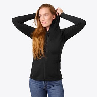Women's Mobile Warming Element Mid-Layer Full Zip Hoodie