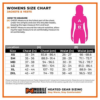 Women's Mobile Warming Aria Hybrid Heated Vest