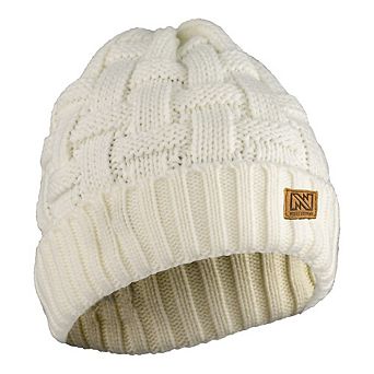 Mobile Warming Heated Cable Knit Beanie
