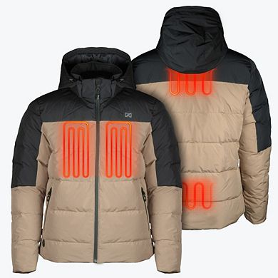 Men's Mobile Warming Crest 2.0 Natural Duck Down Heated Jacket
