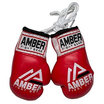 Mini Boxing Glove Replicas Authentic Sporty Rear View Mirror Decoration Sold As a Pair