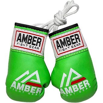 Mini Boxing Glove Replicas Authentic Sporty Rear View Mirror Decoration Sold As a Pair