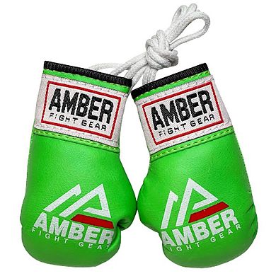 Mini Boxing Glove Replicas Authentic Sporty Rear View Mirror Decoration Sold As a Pair