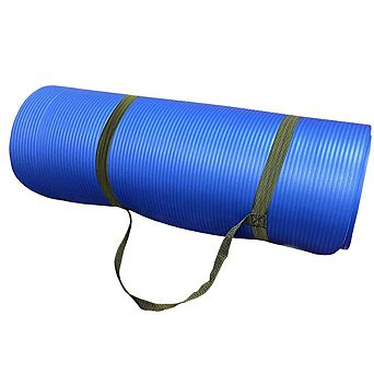 Premium 1/2-Inch Extra Thick Yoga Mat Non-Slip, Anti-Tear, with Carry Strap, 71"x24"