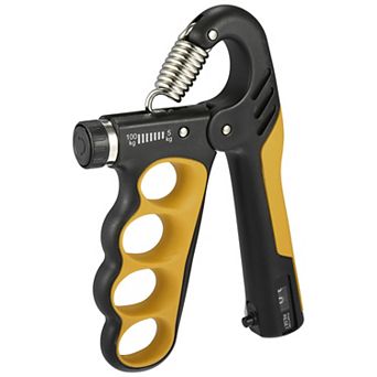 Five Finger Grip Device, Hand Grip Strengthener, Adjustable Strength for Muscle Building 7.28x4.33in