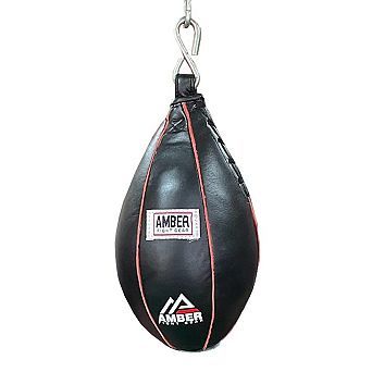Amber Fight Gear Maize Ball Slip Ball for Boxing Kickboxing Muay Filled with Hanging Chain 5” x 9"