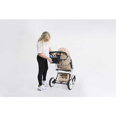 Huggies Babywear Water Resistant Stroller Caddy with Zippered Pockets & Detachable Pacifier case 2-Piece Set