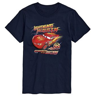 Men's Disney / Pixar's Cars Lightning McQueen Thunder Graphic Tee