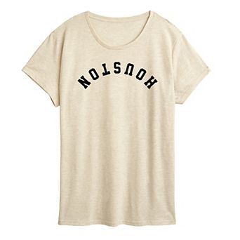 Women's Houston Upside Down Graphic Tee