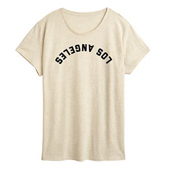 Women's Los Angeles Upside Down Graphic Tee