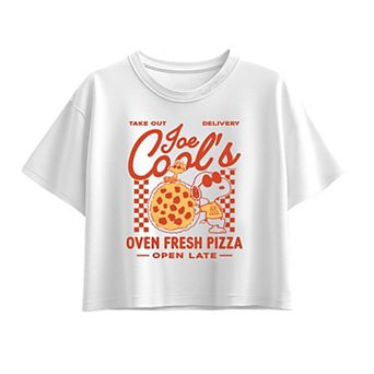 Girls 7-16 Peanuts Joe Cool Boxy Tee