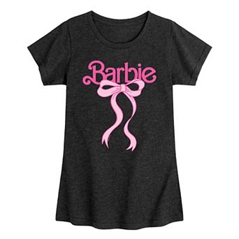Girls 7-16 Barbie Logo Bow Graphic Tee