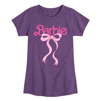 Girls 7-16 Barbie Logo Bow Graphic Tee