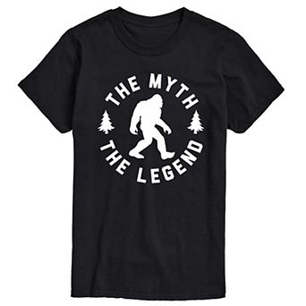 Big & Tall The Myth The Legend Graphic Tee