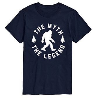 Big & Tall The Myth The Legend Graphic Tee