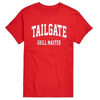 Big & Tall Tailgate Grill Master Graphic Tee