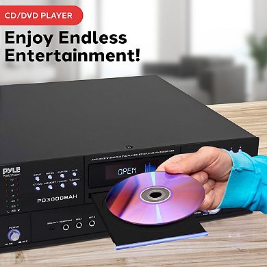 Pyle 4000W 4-Channel Wireless Bluetooth Amplifier