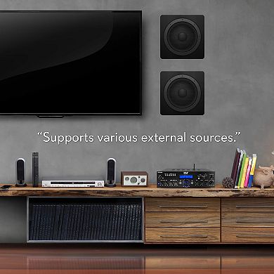 Pyle 200W Wireless Bluetooth Power Amplifier -