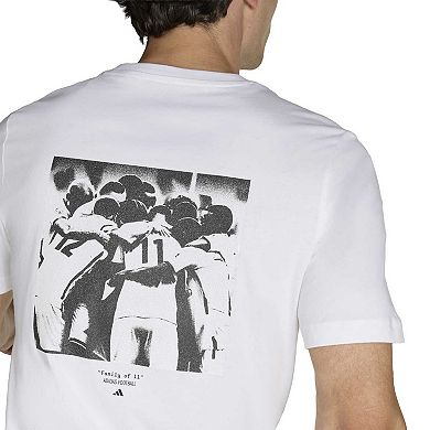 Big & Tall adidas Soccer Slogan Graphic T-Shirt