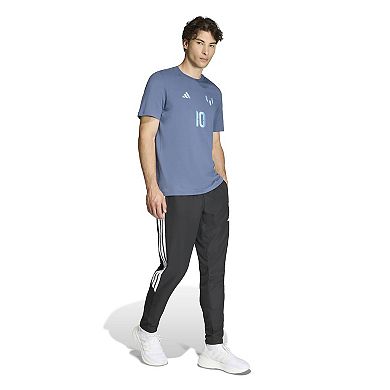 Big & Tall adidas Messi Name & Number Graphic Soccer T-Shirt