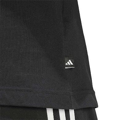 Big & Tall adidas Mini Embroidery Basketball Graphic T-Shirt