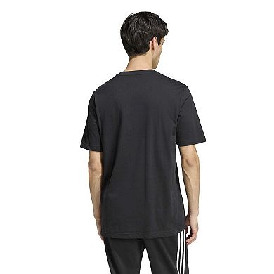 Big & Tall adidas Mini Embroidery Basketball Graphic T-Shirt