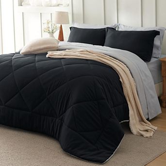 Bedsure GentleSoft™ Reversible Comforter Bed-in-a-Bag Set