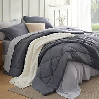 Bedsure GentleSoft™ Reversible Comforter Bed-in-a-Bag Set