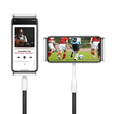 Aluratek Universal White Smartphone & Tablet Flex Mount