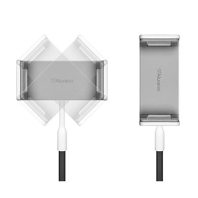 Aluratek Universal White Smartphone & Tablet Flex Mount