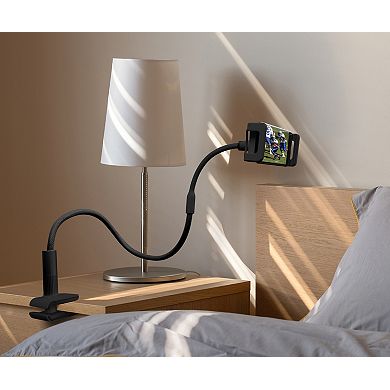 Aluratek Universal Black Smartphone & Tablet Flex Mount