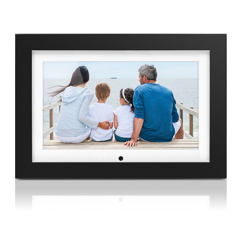 Aluratek 14-Inch Digital Photo Frame with 4GB Built-In Memory, Black