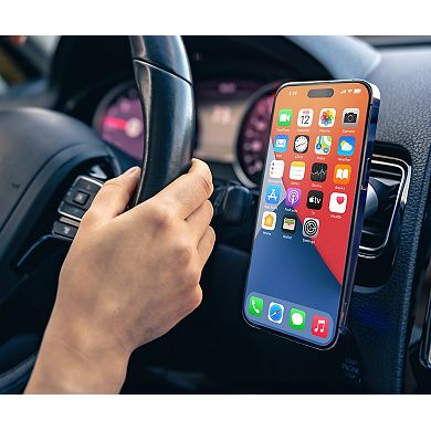 Aluratek Wireless Car Adapter for Apple CarPlay & Android Auto