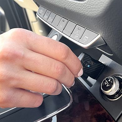 Aluratek Wireless Car Adapter for Apple CarPlay & Android Auto