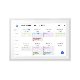 Aluratek 10.1-Inch Smart WiFi Digital Calendar & Photo Frame with Touchscreen Display