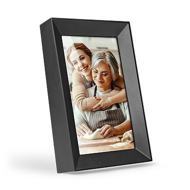 Aluratek 8-Inch WiFi Touchscreen Digital Photo Frame with Auto Rotation & 16GB Memory