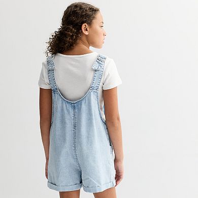 Girls 6-20 SO® Relaxed Shortall in Regular & Plus Size