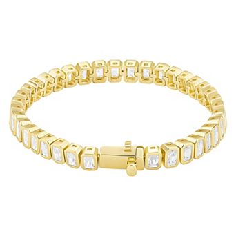 Brilliance Cubic Zirconia Tennis Bracelet