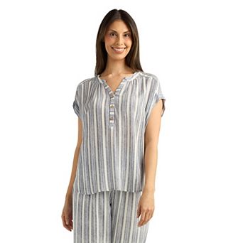 Women's AB Studio Dolman Curved High-Low Top