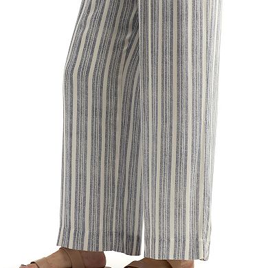 Women's AB Studio Stripe Wide Leg Pants