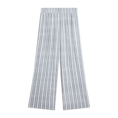 Women's AB Studio Stripe Wide Leg Pants