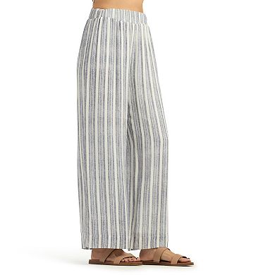 Women's AB Studio Stripe Wide Leg Pants