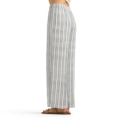 Women's AB Studio Stripe Wide Leg Pants