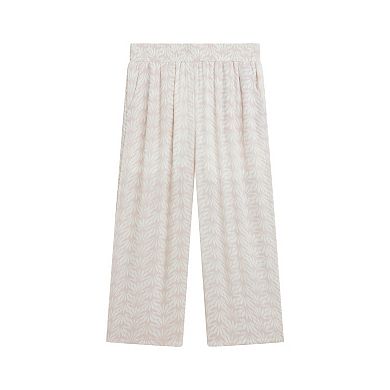 Women's AB Studio Pull-On Wide Leg Crop Pants