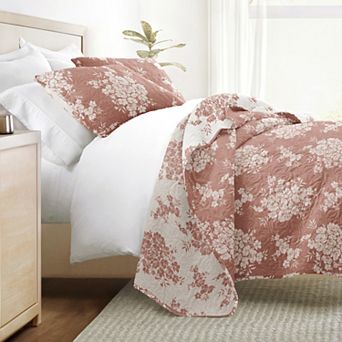 All Season Quilt Set Patterned Reversible Ultra Soft Bedding