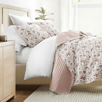 All Season Quilt Set Patterned Reversible Ultra Soft Bedding