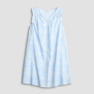 Petite Croft & Barrow® Dobby Woven Nightshirt