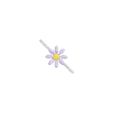 PRIMROSE Silver-Plated Daisy Flower Ring